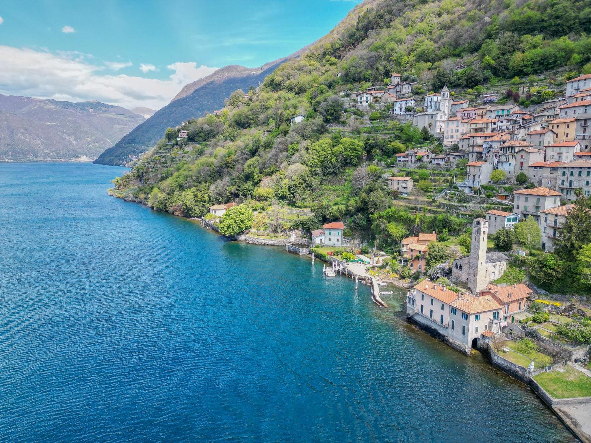 Deriva Apartment On Careno'S Beach By Rent All Como Nesso Extérieur photo